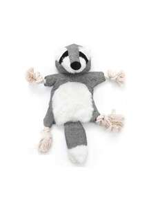 1pc Pet Sound Emitting Toy Fox With Squeaker Suitable For Small And Medium Dogs To Play