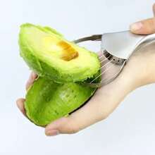 Stainless Steel Avocado Knife For Removing Pits And Slicing, Fruit Cutting Tool, Special Tool For Removing Pits Of Avocados And Slicing Of Dragon Fruits, Peeling Tool For Fruits
