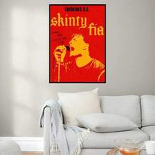 1 幅 Fontaines D.C. 浪漫海报帆布画现代家居客厅卧室工作室装饰墙面艺术装饰礼物可选画框 - 彩色 - 查看 31