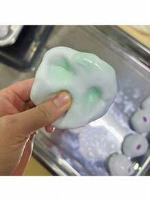 1/2/5/10pcs Malleable Ice Skin Sticky Rice Ball Squeezable Relief , Realistic Mochi With Good Tactile, Stress Relief - Multicolor - View 2