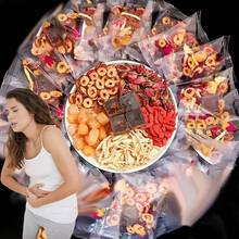 150g Mixed Tea, Cinnamon Red Dates And Goji Berry Tea, Brown Sugar Goji Berry And Date Tea, Suitable For Women; Menstruation; Stay Up Late, Iron Supplement; With Goji Berries, Longan, Red Dates, Ginger; Creative Holiday Gift Ideas; Send Health To Family Members - Apricot - View 4