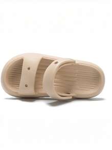 1 Pair Summer Outdoor Fashionable Soft-Sole Minimalist Flip-Flops