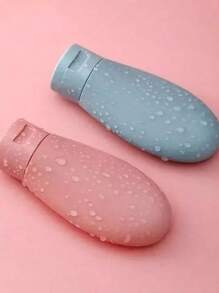 3pcs Travel Bottles Set, Travel Containers For Toiletries, Shampoo And Conditioner, Small Miniature Empty Plastic Squeeze Bottles