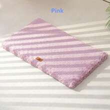 وسادة حيوانات أليفة للكلاب والقطط، حصيرة كينيل، حصيرة أرضية، قابلة للإزالة والغسيل، مناسبة للخريف/الشتاء، تناسب الكلاب الصغيرة/المتوسطة/الكبيرة، حشوة إسفنجية بشكل بيضاوي، قماش بنمط قشر السمك، أنيق، مانع للانزلاق وغير منفذ للرطوبة