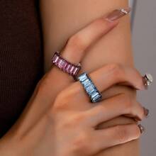 2pcs Luxury Sophisticated Women's Ring Set