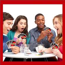 Mattel UNO Edisi Kolektor Resmi: Set Permainan Kartu Transformers Multi-Versi - 112 Kartu Per Dek, 2-10 Pemain, Permainan Pesta Bertema, Menampilkan Mekanisme Robot yang Dapat Berubah Bentuk - DRD00 Super Mario Bros. - View 9