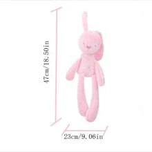 1 pieza Lindo muñeco de peluche de conejo de patas largas, un regalo de peluche de conejo acogedor para Navidad y Pascua, peluche de conejo, juguetes de conejo, conejo