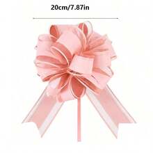 2/4/6/8/10 PCS Hoa Kéo Nơ Tiệc Cưới Tuyết Sợi Kéo Nơ Ruy Băng Cho Xe Ô Tô Trang Trí Bọc Đóng Gói Sự Kiện Sinh Nhật Đồ Dùng Tiệc Ghế Ghế DIY Trang Trí Nhà - Nhiều màu - Xem 8