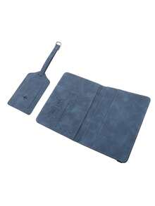 2pcs/Set Passport Folder RFID Anti-Theft Swipe Passport Card Bag Multi Functional Folder Ticket Storage Bag - 2pcs - View 13