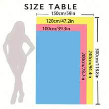 1pc Customized Men Beach Towel, Personalized Photo Design, Quick-Dry, Super Absorbent, Palm Tree & Beach Scenery Print, Suitable For Swimming Pool, Camping And Travel Beach Essentials - Multicolor - View 13