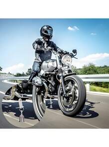 1 Universal Motorcycle And Bicycle Guardian Angel Bell, Retro Punk Motorcycle Angel Wings Motorcycle Riding Lucky Bell, Wide Application: The Motorcycle Bell Is Very Convenient To Use And Can Be Easily Hung On Motorcycles, SUVs, Bicycles, Bikes, Trucks, Pets, Etc. Motorcycle Bell Guardian Angel - Good Luck Keychain & Drive Pendant Accessories For Bikers Riders Pets