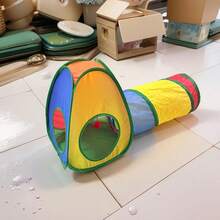 彩虹隧道系列猫隧道 DIY组装 可折叠猫隧道玩具 互动猫隧道玩具 新型智能猫玩具