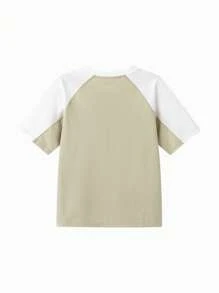 Balabala Camiseta de manga corta para niños Verano 2025 Parte superior rápida de secado para niños