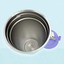 Miniso Taza de acero de doble capa con diseño retro de Snoopy, capacidad grande de 800ml, aislamiento de doble capa, incluye pajita, apto para uso en oficina y hogar, mantiene el calor y el frío (1 pieza)