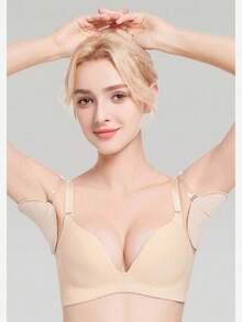 12/6/4/2pcs Washable Underarm Sweat Pads For Women And Men, Armpit Sweat Absorbing Guards, Dress Sweat Perspiration Pads,Waterproof Absorbent Pad For Underarm And Shoulder, Sweat-Proof And Quick-Drying Body Care For Travel,Sport,Outdoor - one-size - View 6