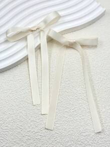 6pcs Women's Polyester Ribbon Bowknot Hair Clips, Multi-Color Fashion Hair Accessories Hairpins, Sweet Cute Lace Barrettes, Elegant Ballerina Y2K Hair Decor Supplies, Suitable For Daily Use Claw Clips, School Stuff, College