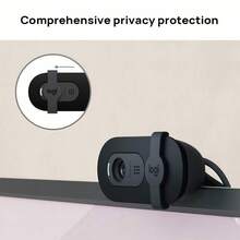 Logitech Brio 95 HD Webcam With Privacy Shield & Noise-Reducing Mic, 1080P Streaming Camera For Online Classes,  Live, Remote Work, Plug & Play, Laptop Desktop PC - Black - View 3