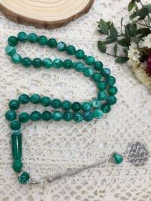 45 件亚克力仿树脂穆斯林念珠手链 Tasbih 适合日常祈祷 - 彩色 - 查看 2
