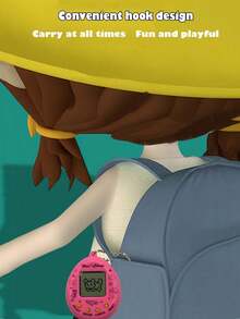 Consola de juegos electrónicos de mascota virtual, 168 en 1 juegos, pantalla blanco y negro, decoración tipo llavero, regalo para adolescentes, estudiantes universitarios, trabajadores de oficina, incluye batería