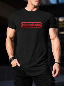 Camiseta divertida "No Entiendo" en español para jugadores, para hombres y mujeres - Camiseta gráfica con chiste de moda y lenguaje - Camiseta casual de algodón suave - Idea de regalo única - Ropa de cultura gamer - Camiseta para papá inspirada en la cultura pop - Negro - Ver 1