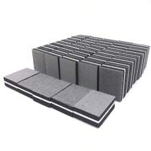 [2/5/10 pezzi] Lime per unghie in spugna, buffer per unghie in spugna da 100/180 grana, blocchi per unghie in schiuma EVA, lucidanti e modellanti per unghie reversibili, strumenti colorati per la cura delle unghie