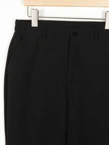 Men's Premium Drape-Effect Wide-Leg Straight Dress Pants With Split Design