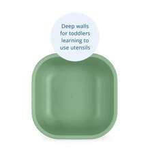 Re-12oz Square Bowl - Sage