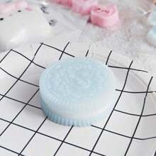 Jouet pressable à la mode - Jouet anti-stress de simulation alimentaire, jouet anti-stress mini créatif, jouet alimentaire TPR réaliste, noir, rose, bleu, violet, biscuit exquis