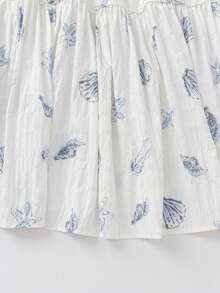 Balabala Váy công chúa mùa hè 2025 cho bé gái tay bồng - Tông màu trắng - View 8