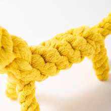 Dog Pet Puppy Chew Toys For Teething Boredom Dogs Giraffe Rope Ball Knot Training Teeth Dogs Toys For Small Middle Dog Giraffe Cotton Knot Puppy  Ferret Ropes, Handwoven Chew Items For Small Breeds Dog, For Teeth And Gums, 2 Pieces Per Pack