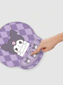 Sanrio 1pc Sanrio Series Computer Mouse Mat, Cute New Cartoon Wrist Rest Mouse Pad, Dirt Resistant And Practical,School Supplies,Back To School