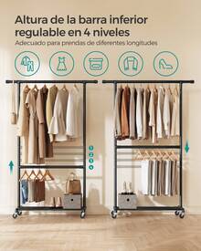 Fixed Clothes Drying Racks - Aprox.49 X 130 X 198 cm - View 3