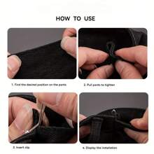 4/8/12pcs Invisible U-Shaped Waist Buckle Clip Waist Buckle Clip No Needle No Sewing Pants Waist Adjuster Pants Leg Fixer Sleeve Length Modification Fixed Buckle Curtain Fixer Clothes Length Modification Fixed Buckle Women'S Headscarf Silk Scarf Neck Clip Pin Y-Shaped Clip To Prevent Displacement Suitable For Daily Life Clothes Skirts Headscarves Various Uses