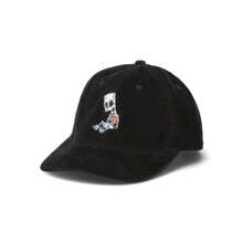Bart Simpson Men's Skeletons Corduroy Baseball Cap Black - 黑色 - 查看 5