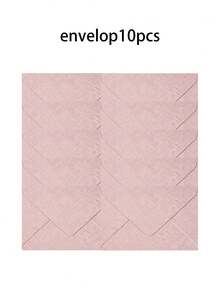 10pcs Tree Grain & Cherry Blossom Pink Letter Envelopes, DIY Craft Gifts Packaging, Wedding Invitations, Cash Envelopes Stationery Back To School