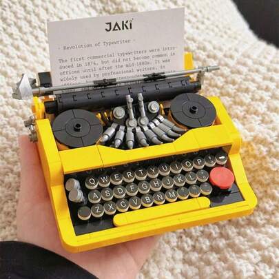 1 件复古电器系列 DIY 模型公仔、组装积木玩具、装饰礼品创意、创意玩具礼品创意、家居装饰品、节日礼物、男朋友礼物、女朋友礼物、生日礼物、潮流物品、潮流礼品房间装饰