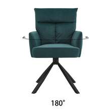 Modern Swivel Chair Office Chair With Armrests For Bedroom Green - 1 - View 4