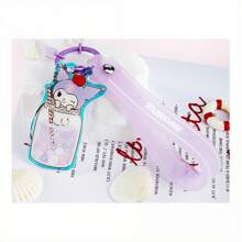 1PC Sanrio Colorful Summer Series Acrylic Pendant, My Melody, Cinnamoroll, Kuromi, Pochacco, Cherry Buffaloes, Keychains, Bag Pendants, Mobile Phone Pendants, Homecoming Season Gifts, Room Decoration Stuff, Home Decor, Bedroom Decor, Party Decorations, HelloKitty