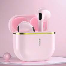 ENC Noise-Canceling Wireless Earbuds, HIFI Stereo, Semi-In-Ear Headphones With 3D Touch Control, Low Latency, Low Power Consumption, Long Battery Life, Waterproof, Sweatproof, Suitable For All Bluetooth Devices