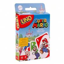 Mattel UNO Edisi Kolektor Resmi: Set Permainan Kartu Transformers Multi-Versi - 112 Kartu Per Dek, 2-10 Pemain, Permainan Pesta Bertema, Menampilkan Mekanisme Robot yang Dapat Berubah Bentuk - DRD00 Super Mario Bros. - View 10