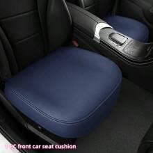 1pc Or 2pcs NAPA PU Leather Car Seat Cushions/Covers, Wrap-Around Car Seat Protectors Made With Upgraded Nappa Leather To Reduce Wrinkles, Suitable For Front Car Seats With Side Flaps.