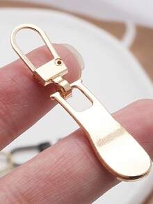 5个可拆卸金属拉链，简约实用，多用途 - 彩色 - 查看 5