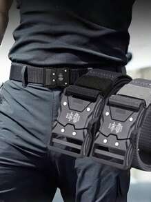 3 pezzi di nuove cinture tattiche in nylon a sgancio rapido per pantaloni da allenamento, attività all'aperto e casual per uomo
