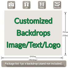 1件可定制照片、Logo、卡通文字或其他自定义图像设计，适用于所有节日，多功能装饰乙烯基背景横幅，儿童艺术活动，家庭适用 - 彩色 - 查看 8