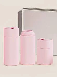 6pcs/Set 15ml/50ml/80ml/100ml Nordic Style Empty Refillable Travel Bottles For Shampoo, Lotion, Shower Gel, Cream