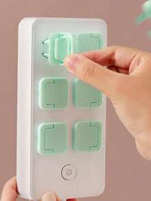 5/10pcs Random Color Electrical Outlet Covers Plugs, Power Strip Socket Protectors, Electrical Outlet Covers - Multicolor - View 8