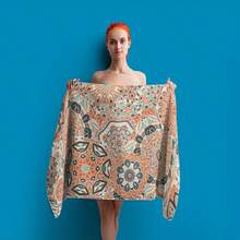 Oversized Bohemian Style Beach Towel - Soft, Lightweight, Super Absorbent Microfiber Towel Suitable For Travel, Swimming, Camping, Yoga, Fitness, Beach Vacation And Beach Parties - A Perfect Gift For Family And Friends - Multicolor - View 46