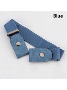 1pc Elastic Waist Belt Adjustable No Buckle Belt For Jeans Pants Invisible Stretch Belts For Women & Men,Slimming Waistband - Buckle-Free Comfort, Adjustable & Elastic, Perfect For Jeans And Pants - Enhance Your Silhouette,Vintage Elastic Belt – No-Buckle, Invisible Fit For Men & Women, Comfort Stretch, Universal Size