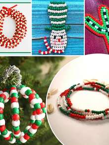 200颗小马珠，珠宝制作珠，手链制作珠，发珠，手链珠，工艺品塑料珠，女孩辫子发珠 - 彩色 - 查看 6