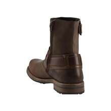 Botas Hombre Levis Caballero Botines Urbano Liso Casual Hebilla Cremallera lateral - Café - Ver 4
